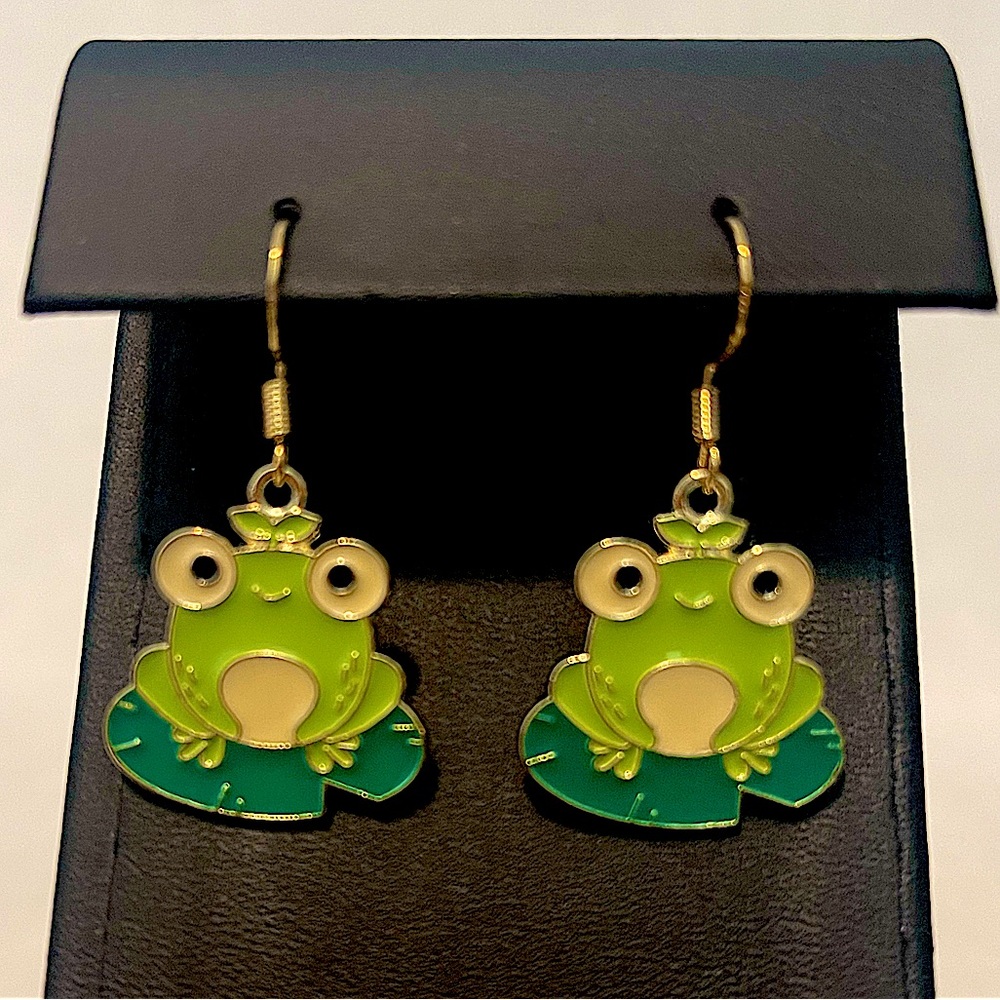 Frog Earrings